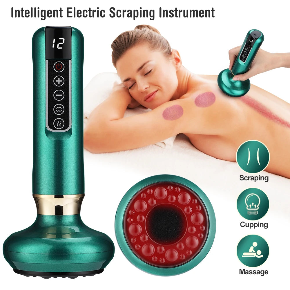 Smart Heated Cupping & Scraping Massager