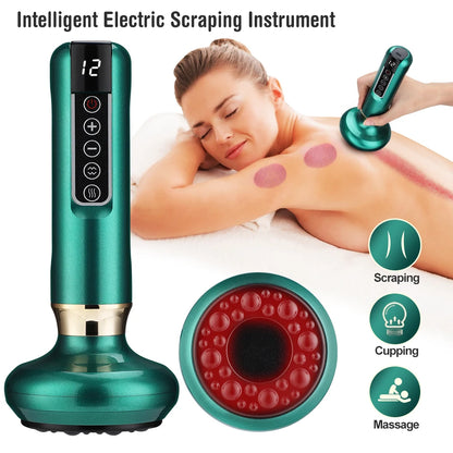 Smart Heated Cupping & Scraping Massager