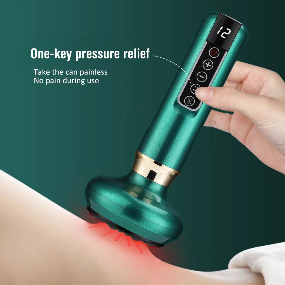 Smart Heated Cupping & Scraping Massager