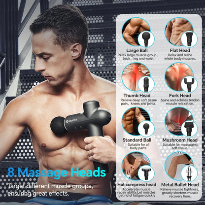 Booster Smart-Hit Deep Tissue Massage Gun