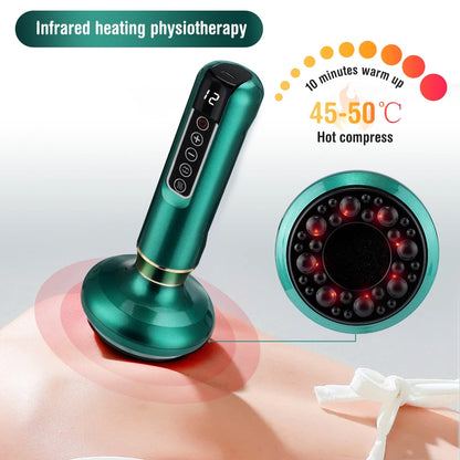 Smart Heated Cupping & Scraping Massager
